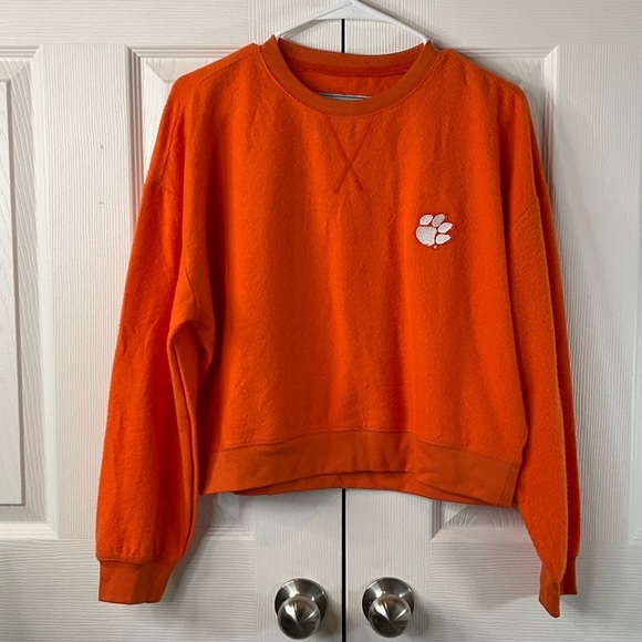 Summit Sportswear - Women’s Clemson Tiger  Sweater Size S - Picture 1 of 8